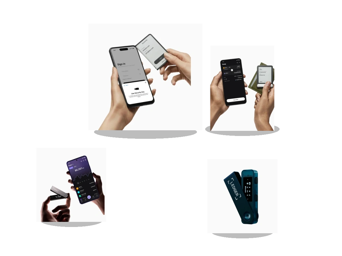Ledger 硬件钱包产品组合展示